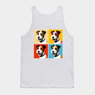 Parson Russell Terrier Pop Art - Dog Lovers Tank Top
